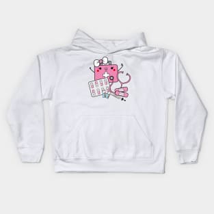 First Aid cute pills cartoon Kids Hoodie